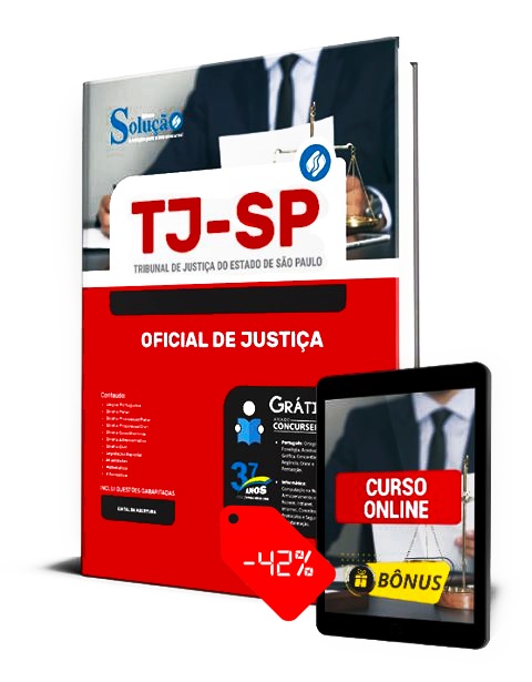 Apostila Oficial de Justiça TJ SP 2023 PDF Grátis