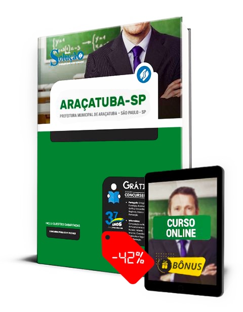 Apostila Prefeitura de Araçatuba SP 2023 PDF Grátis Download