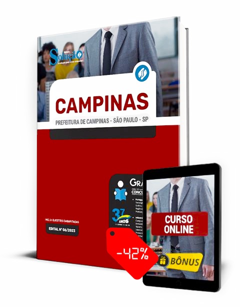 Apostila Prefeitura de Campinas SP 2023 PDF Grátis Download