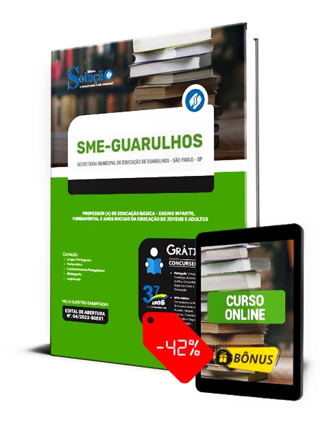 Apostila SME Guarulhos SP 2023 PDF Grátis Curso Online