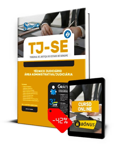 Apostila TJ SE 2023 PDF Grátis Técnico Judiciário