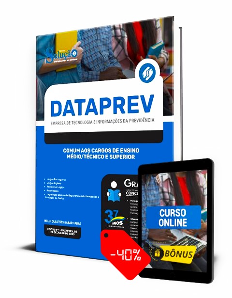 Apostila Dataprev 2023 PDF Download Grátis Curso Online