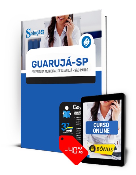 Apostila Prefeitura de Guarujá SP 2023 PDF Grátis Curso Online