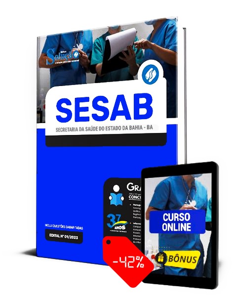 Apostila SESAB BA 2023 PDF Download Grátis Curso Online