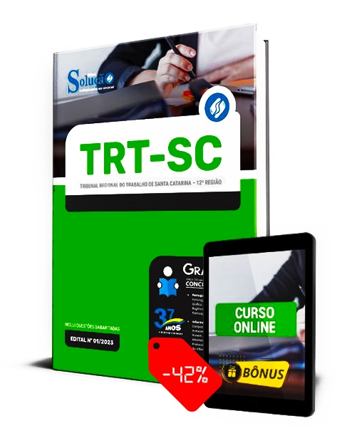 Apostila TRT SC 2023 PDF Download Grátis Curso Online