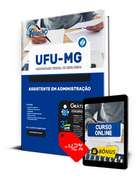 Apostila UFU MG 2023 PDF Download Grátis Curso Online Assistente em Administração