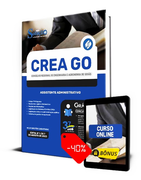 Apostila CREA GO 2023 PDF Download Grátis Curso Online
