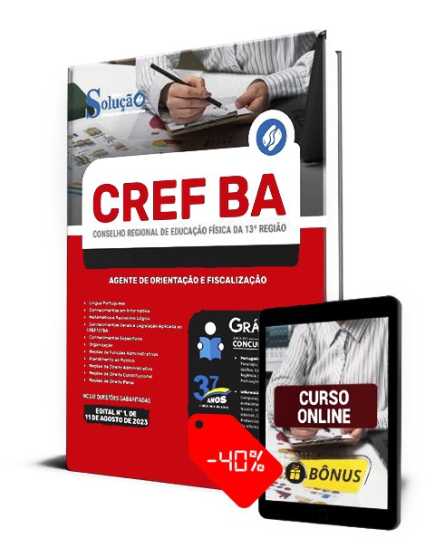 Apostila CREF BA 2023 PDF Download Grátis Curso Online