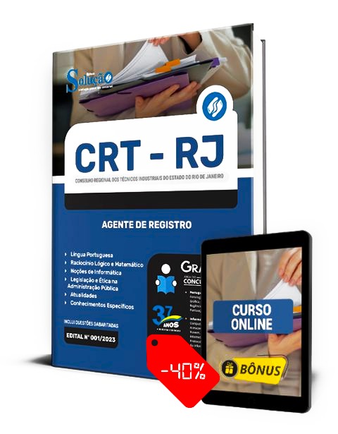 Apostila CRT RJ 2023 PDF Grátis Agente de Registro