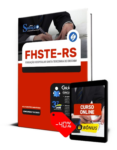 Apostila FHSTE RS 2023 PDF Download Grátis Curso Online