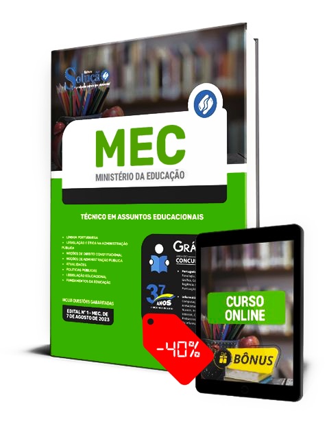 Apostila MEC 2023 PDF Download Grátis Cargo Técnico