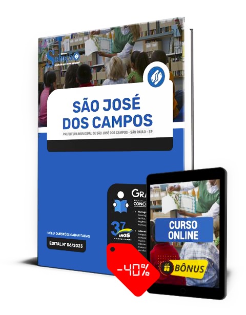 Apostila Prefeitura de São José dos Campos SP 2023 PDF Download Grátis Curso Online