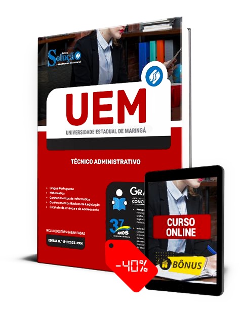 Apostila UEM 2023 PDF Download Grátis Curso Online