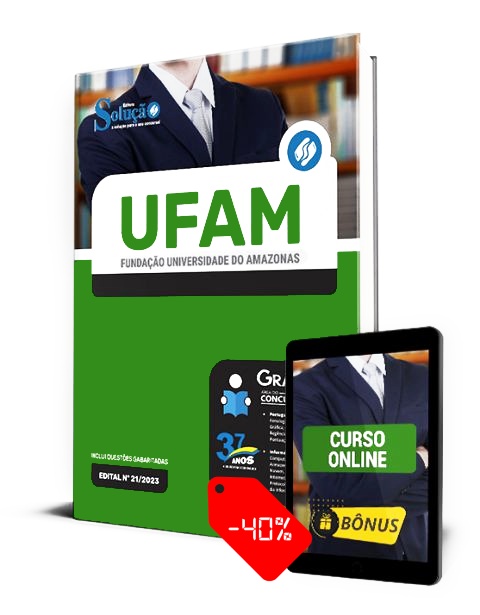 Apostila UFAM 2023 PDF Download Grátis Curso Online