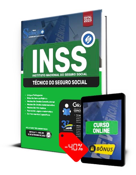 Apostila INSS 2023 PDF Download Grátis Cursos Online
