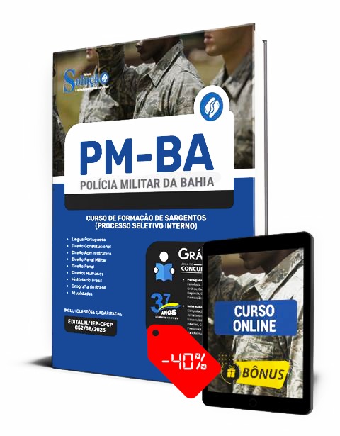 Apostila PM BA 2023 PDF Download Grátis Curso Online