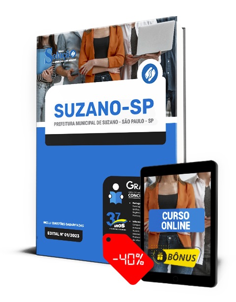 Apostila Prefeitura de Suzano SP 2023 PDF Download Grátis