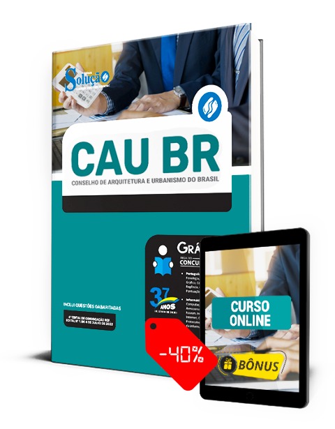 Apostila CAU BR 2023 PDF Download Grátis Curso Online