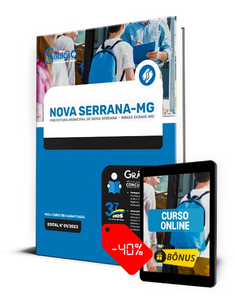 Apostila Prefeitura de Nova Serrana MG 2023 PDF Download Grátis Curso Online