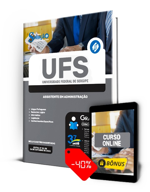 Apostila UFS 2023 PDF Download Grátis Curso Online