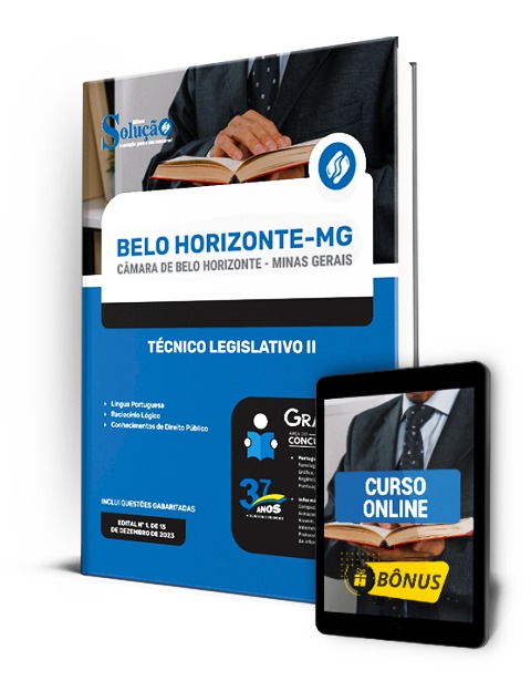 Apostila Câmara de Belo Horizonte MG 2023 PDF Download