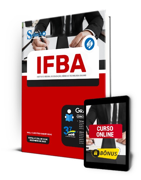 Apostila IFBA 2023 PDF Download Digital Concurso IFBA 2024