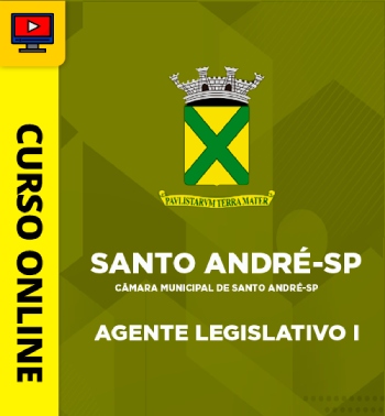 Curso Online Câmara de Santo André SP 2023 Agente Legislativo