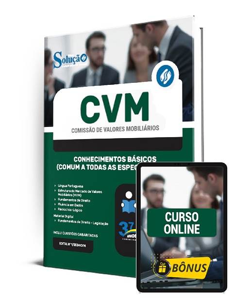 Apostila CVM 2024 PDF Download Digital Concurso CVM 2024