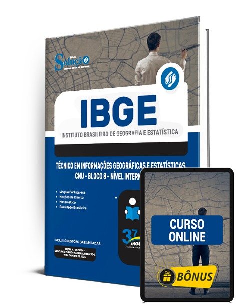 Apostila IBGE 2024 PDF Download Técnico em Informações Geográficas e Estatísticas
