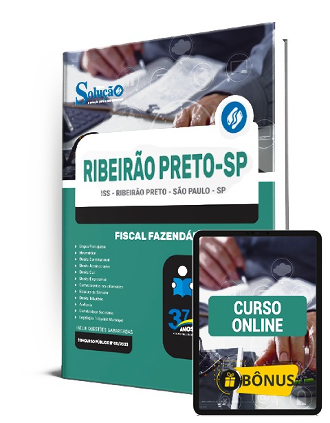 Apostila ISS Ribeirão Preto SP 2024 PDF Download Fiscal