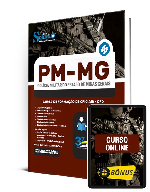 Apostila PM MG 2024 PDF Download Cadete PM MG 2024