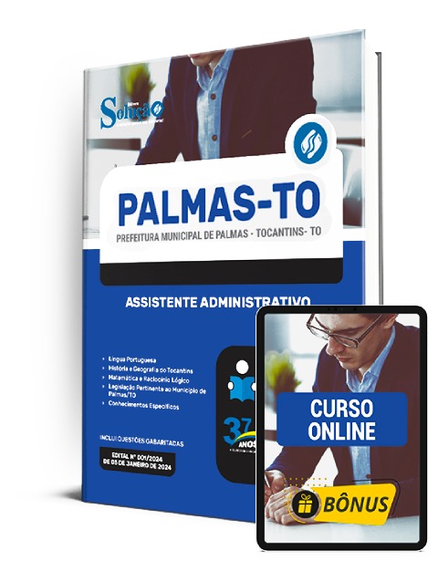 Apostila Prefeitura de Palmas TO 2024 PDF Download Digital