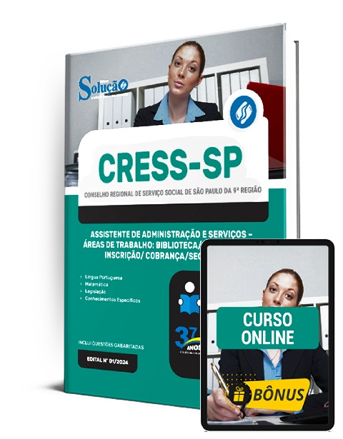 Apostila CRESS SP 2024 PDF Download Concurso CRESS SP 2024