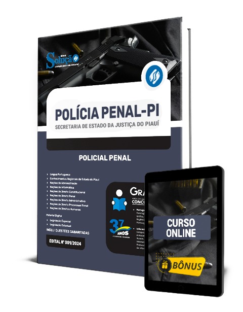 Apostila Polícia Penal PI 2024 PDF Download Digital