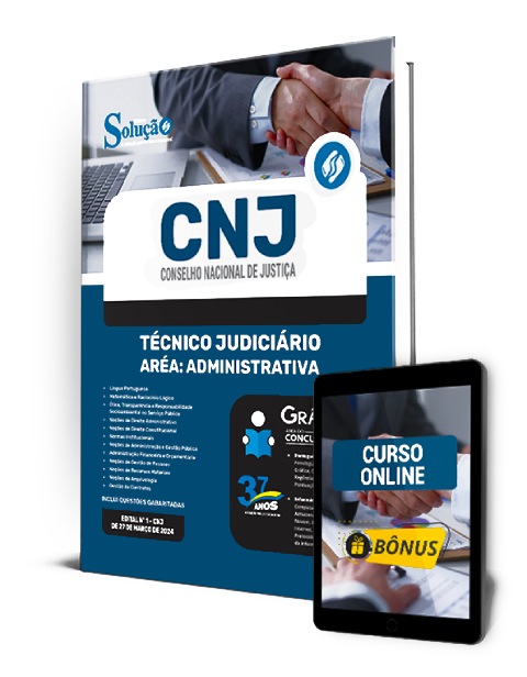 Apostila CNJ 2024 PDF Download Grátis Curso Online
