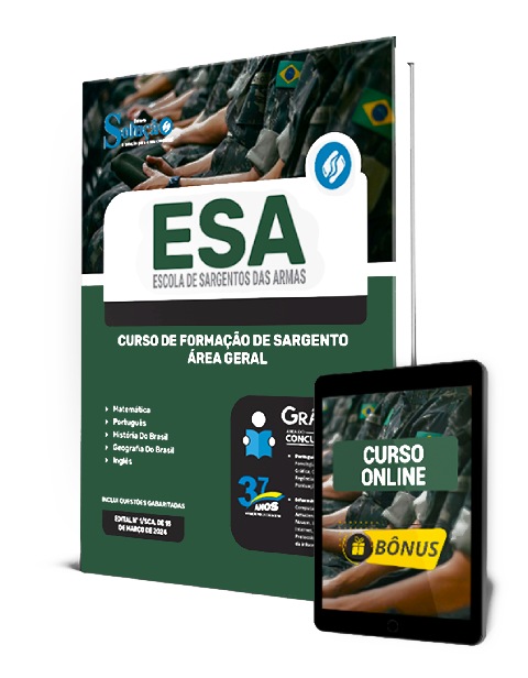 Apostila ESA 2024 PDF Download Grátis Curso Online
