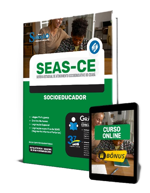 Apostila Concurso SEAS CE 2024 PDF Download Digital Socioeducador