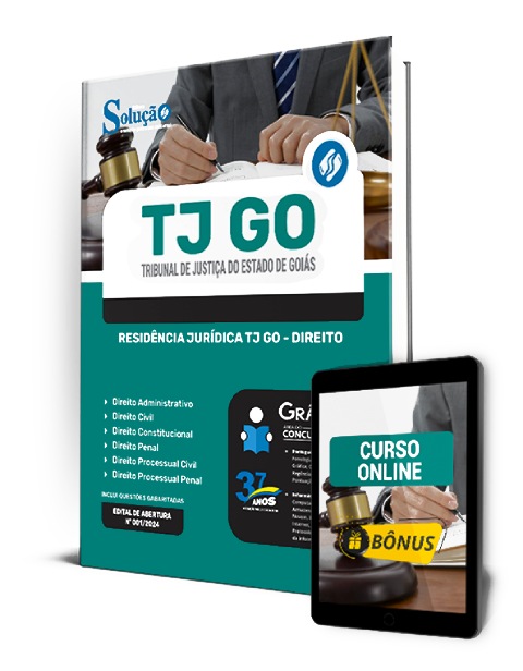 Apostila TJ GO 2024 PDF Download Grátis Curso Online