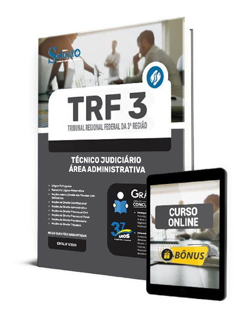 Apostila TRF3 2024 PDF Grátis Curso Online Concurso TRF3 2024