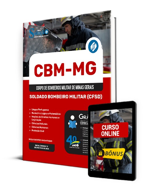 Apostila CBM MG 2024 PDF Download Grátis Curso Online