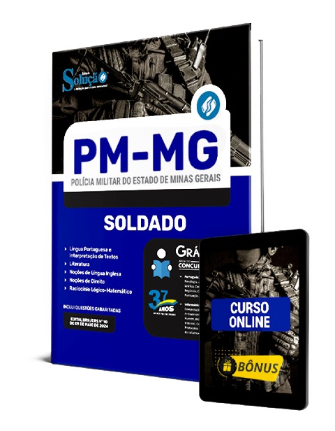 Apostila PM MG 2024 PDF Download Grátis Curso Online Soldado PM MG