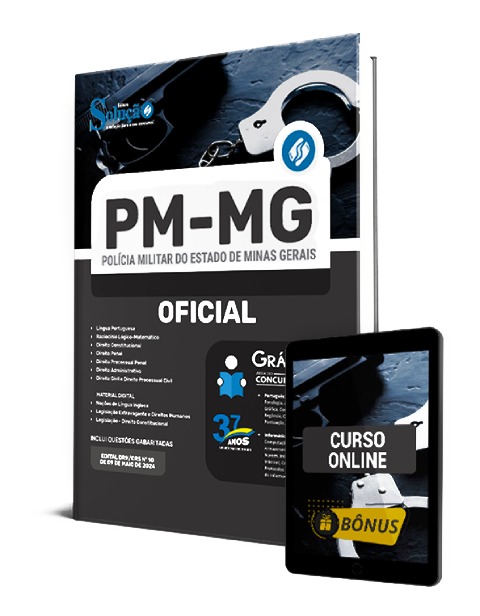 Apostila PM MG 2024 PDF Download Grátis Oficial PM MG