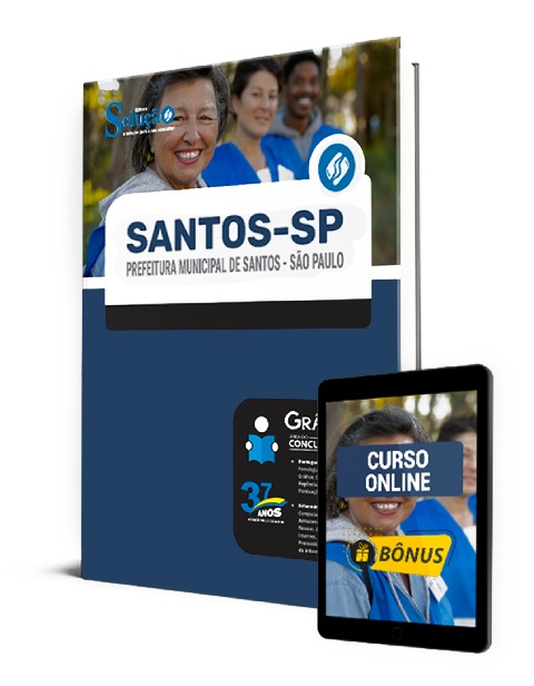 Apostila Prefeitura de Santos SP 2024 PDF Download Grátis Curso Online