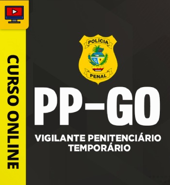 urso Online Polícia Penal GO 2024 Vigilante Penitenciário