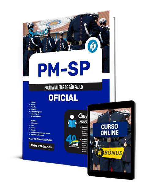 Apostila Concurso Oficial PM SP 2024 PDF Download Grátis Curso Online