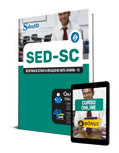Apostila Concurso SED SC 2024 PDF Download Grátis Curso Online