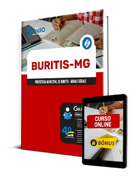 Apostila Prefeitura de Buritis MG 2024 PDF Download Grátis Curso Online
