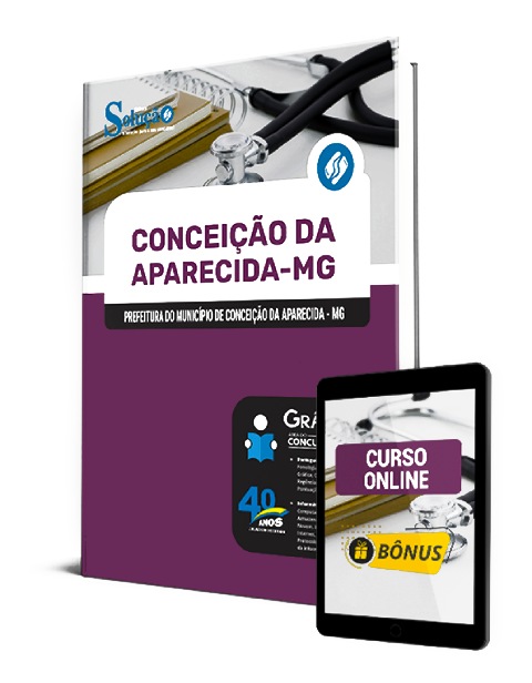 Apostila Prefeitura de Conceição da Aparecida MG 2024 PDF Grátis Curso Online