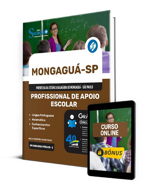Apostila Prefeitura de Mongaguá SP 2024 PDF Grátis Curso Online