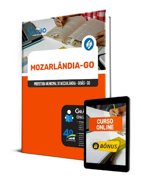 Apostila Prefeitura de Mozarlândia GO 2024 PDF Grátis Curso Online